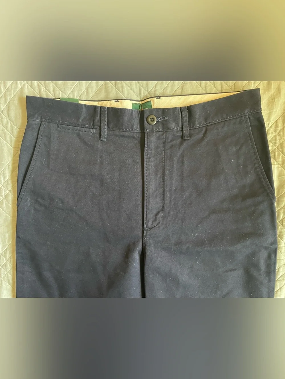 J. CREW Broken-in Straight chino pant in Newport Navy Size 30/32 NWT $98 CD466